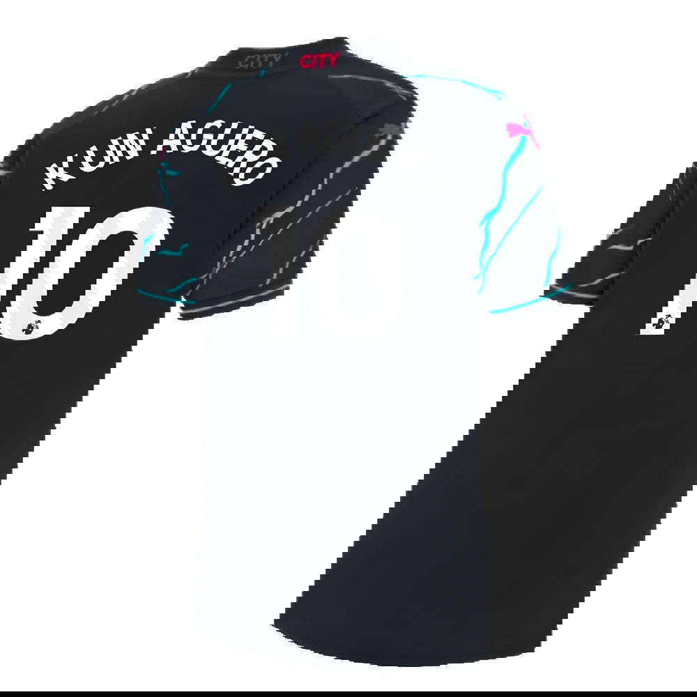 2023-2024 Man City Third Mini Kit (KUN AGUERO 10)