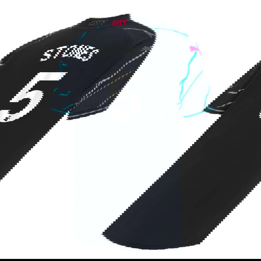 2023-2024 Man City Third Mini Kit (STONES 5)