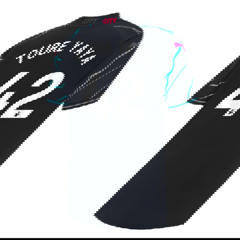 2023-2024 Man City Third Mini Kit (TOURE YAYA 42)