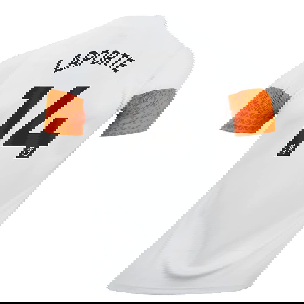 2023-2024 Man City Training Jersey (Marble) (LAPORTE 14)