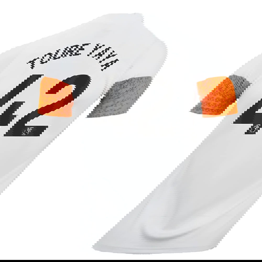 2023-2024 Man City Training Jersey (Marble) (TOURE YAYA 42)