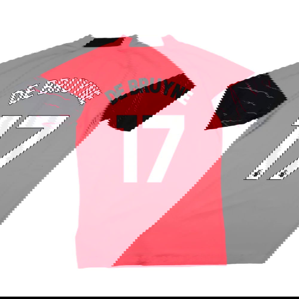 2023-2024 Man City Training Jersey Pro (Sunset Glow) (DE BRUYNE 17)