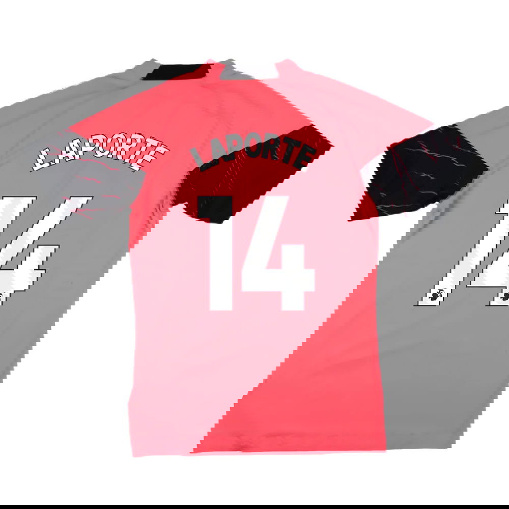 2023-2024 Man City Training Jersey Pro (Sunset Glow) (LAPORTE 14)