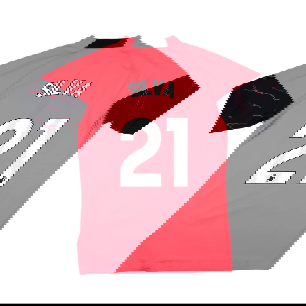 2023-2024 Man City Training Jersey Pro (Sunset Glow) (SILVA 21)