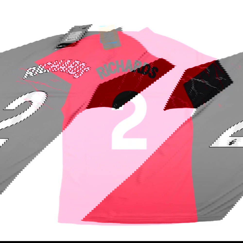 2023-2024 Man City Training Jersey (Sunset Glow) (RICHARDS 2)