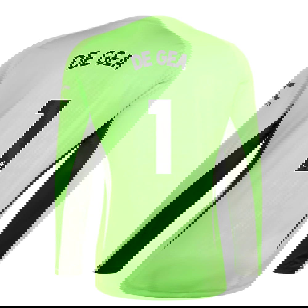 2023-2024 Man Utd Home Goalkeeper Shirt (Solar Green) (DE GEA 1)