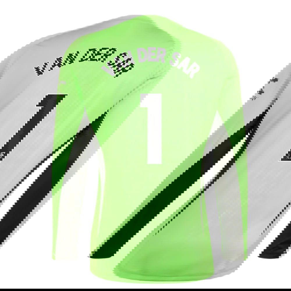 2023-2024 Man Utd Home Goalkeeper Shirt (Solar Green) (VAN DER SAR 1)