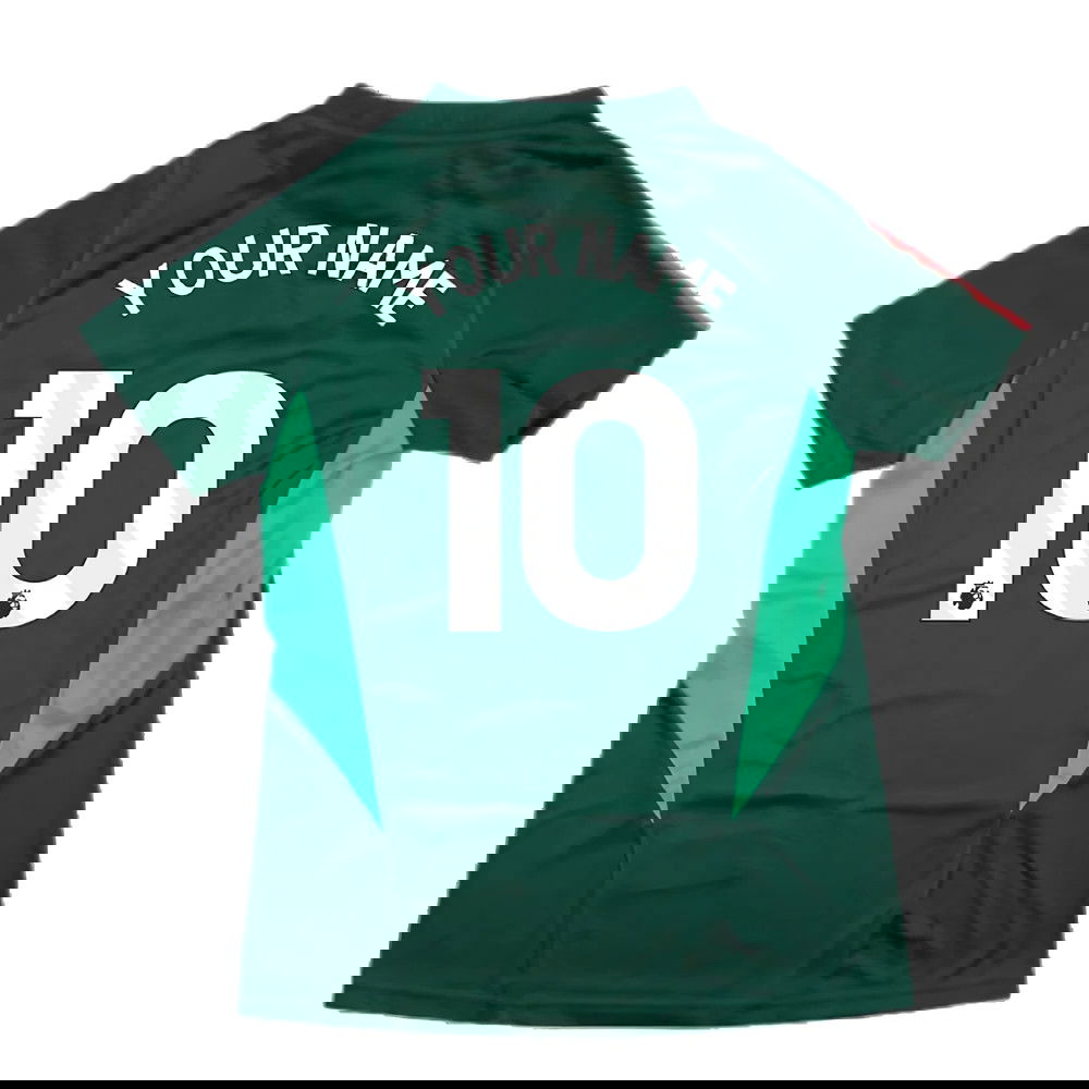 2023-2024 Man Utd Training Shirt (Green) - Ladies (Your Name)