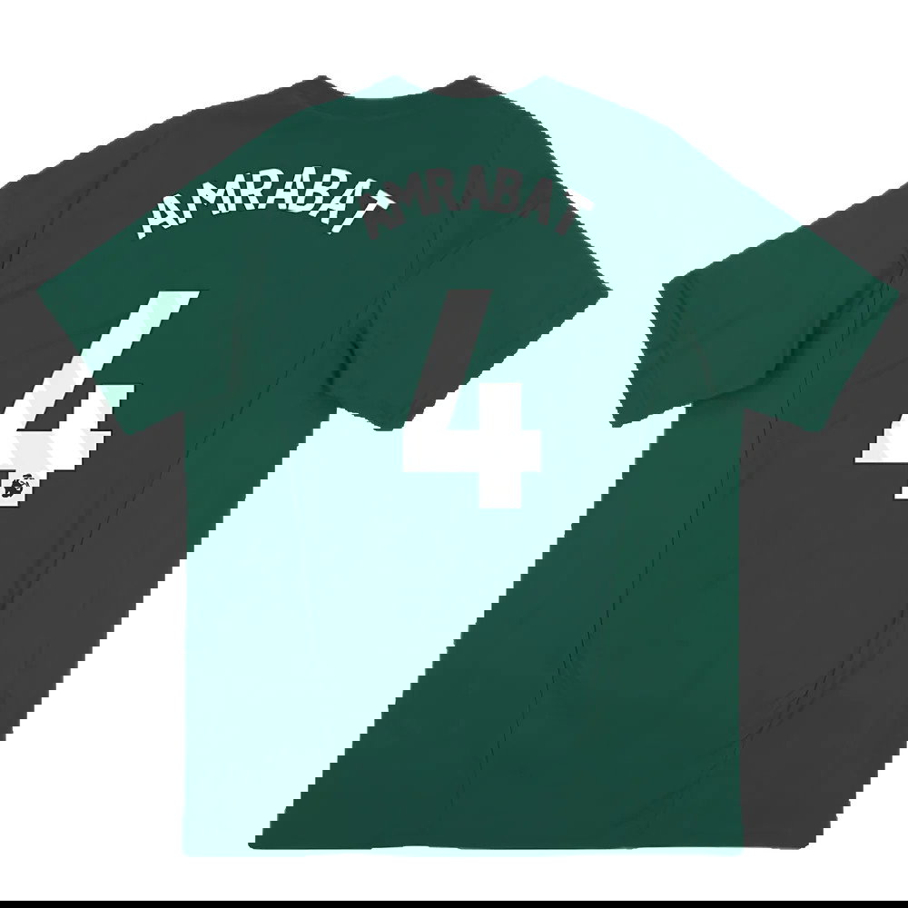 2023-2024 Man Utd Training Tee (Green) (Amrabat 4)