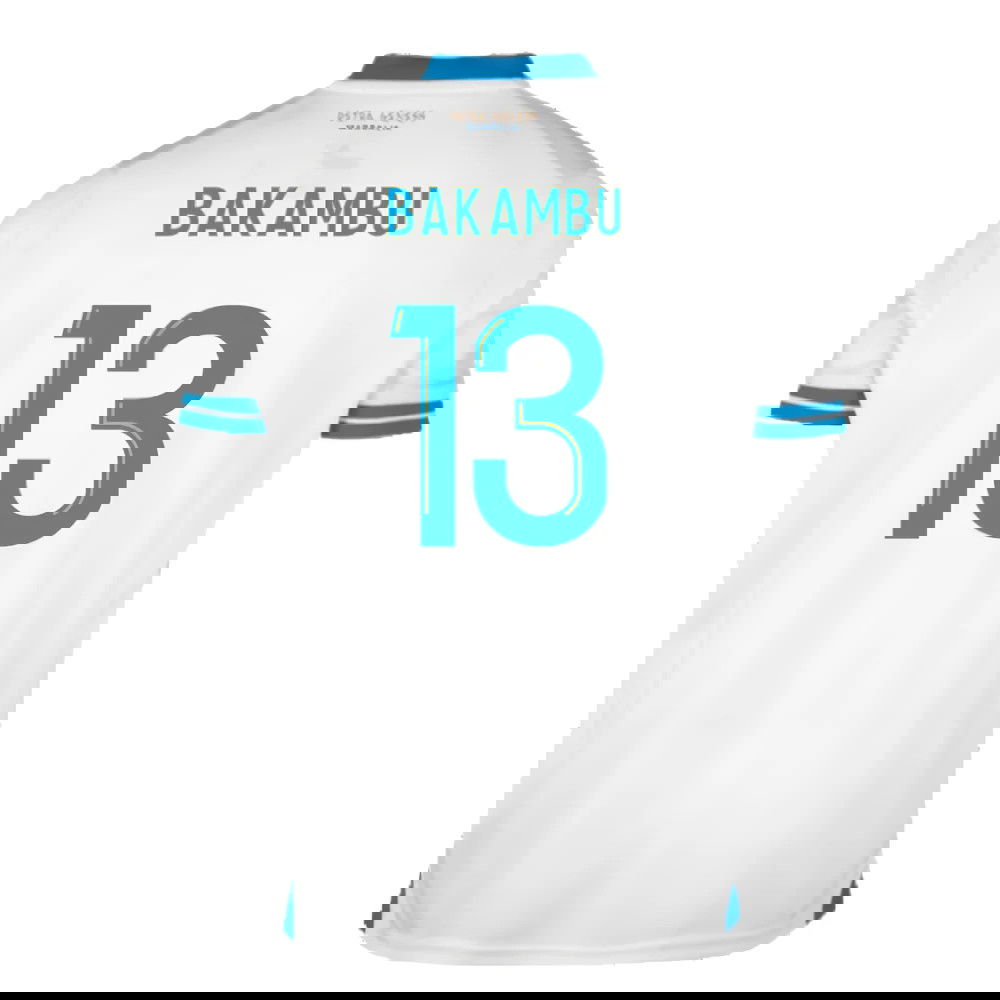 2023-2024 Marseille Home Shirt (Bakambu 13)