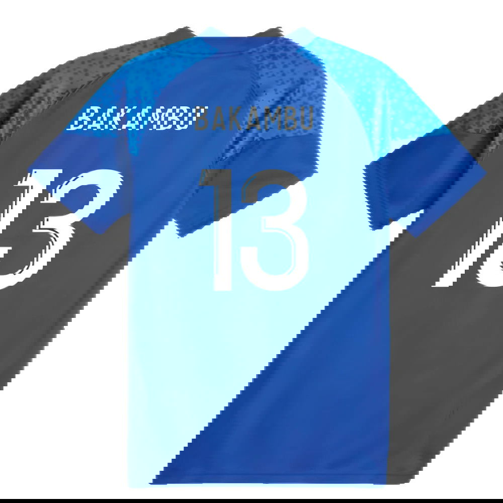 2023-2024 Marseille Training Jersey (Blue) (Bakambu 13)