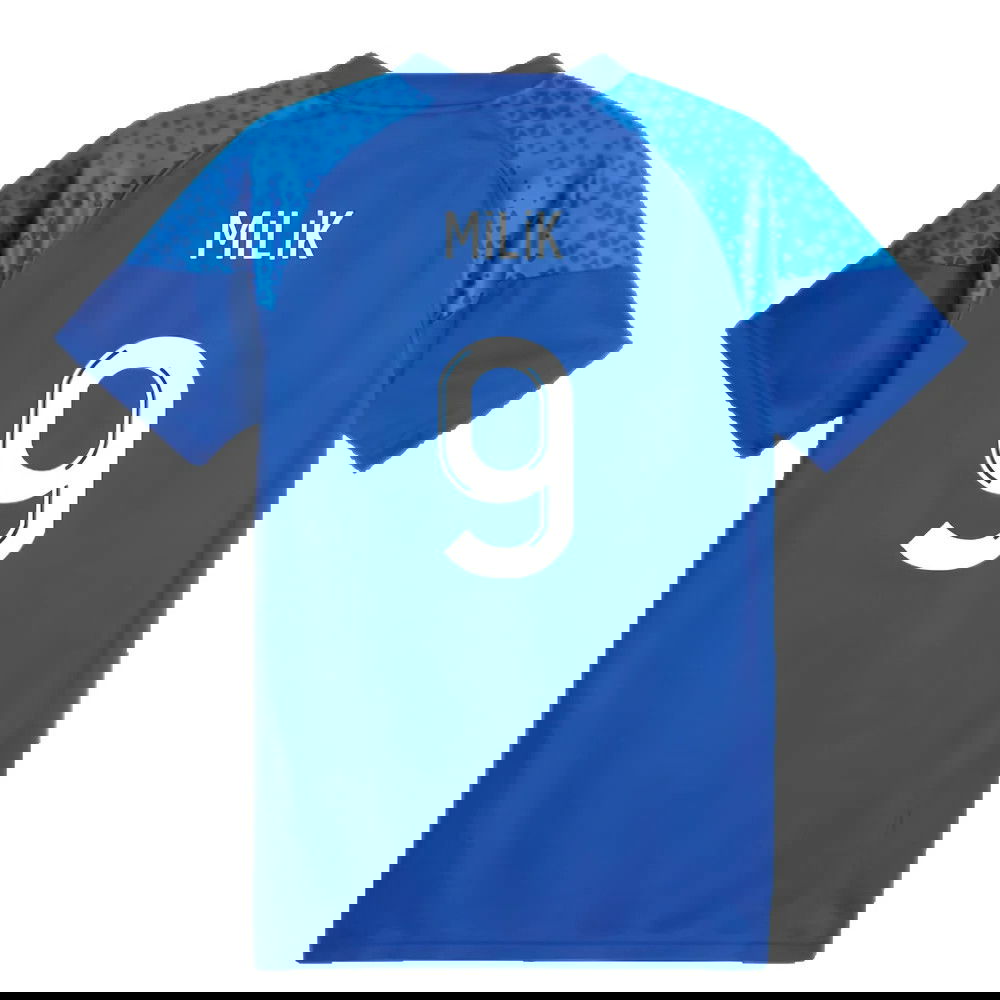 2023-2024 Marseille Training Jersey (Blue) (Milik 9)