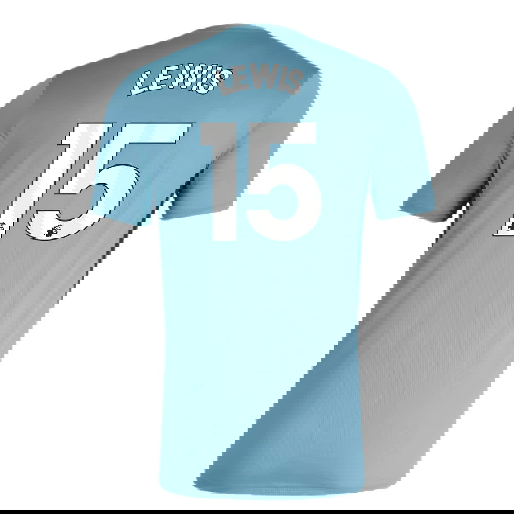 2023-2024 Newcastle Players Training Short Sleeve Tee (Bluestone) (Lewis 15)