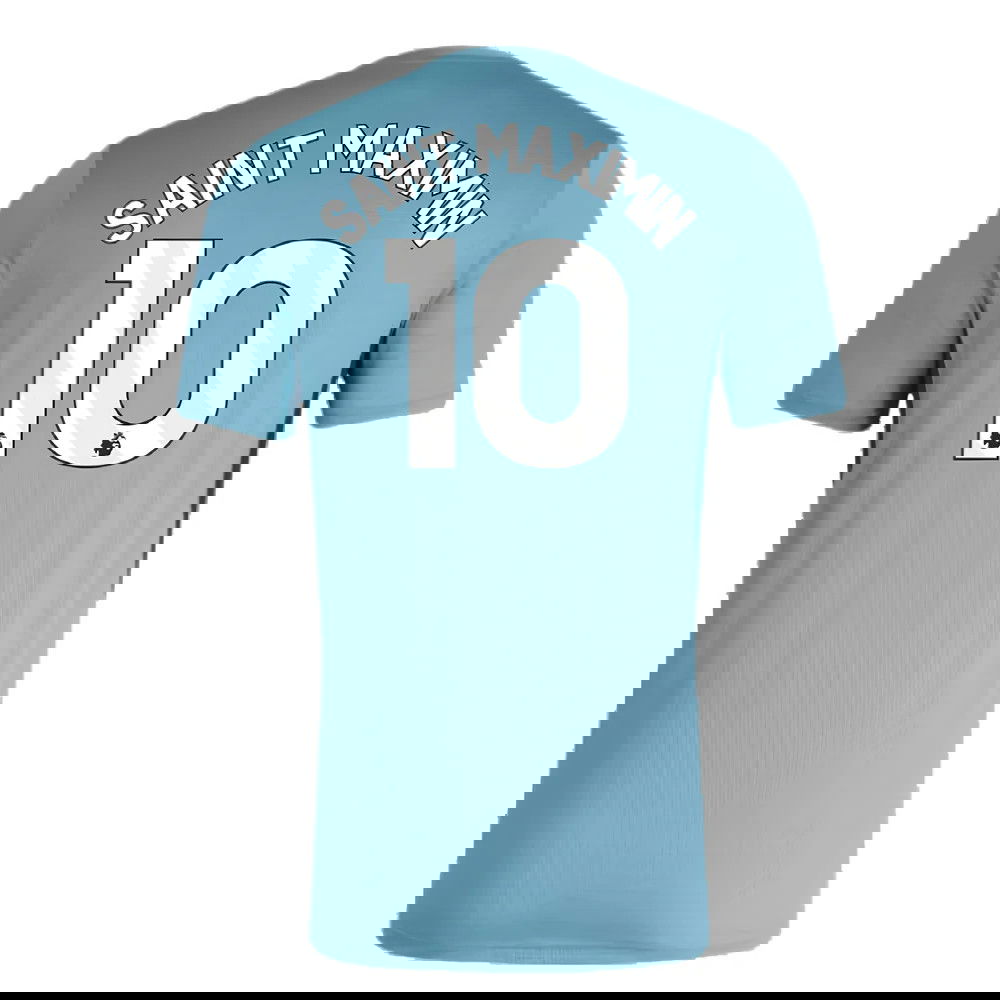 2023-2024 Newcastle Players Training Short Sleeve Tee (Bluestone) (Saint Maximin 10)