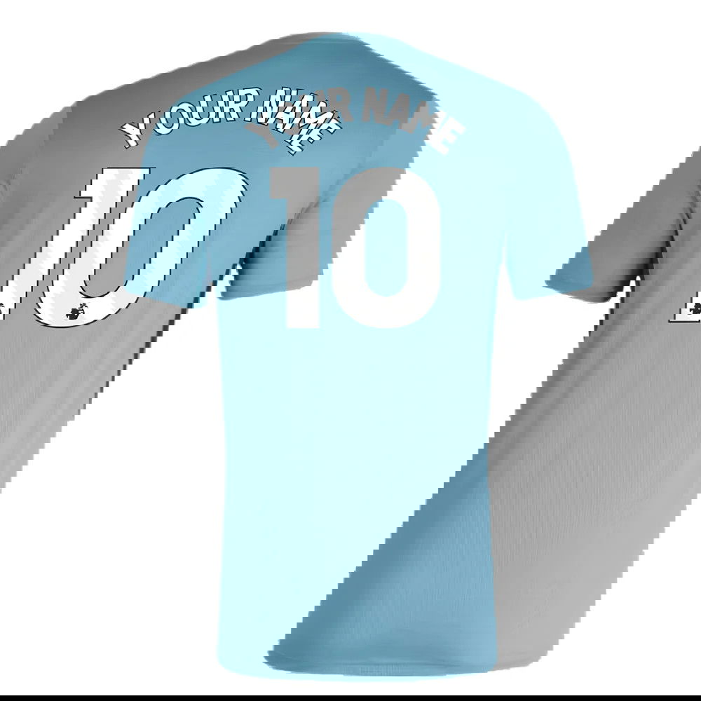 2023-2024 Newcastle Players Training Short Sleeve Tee (Bluestone) (Your Name)