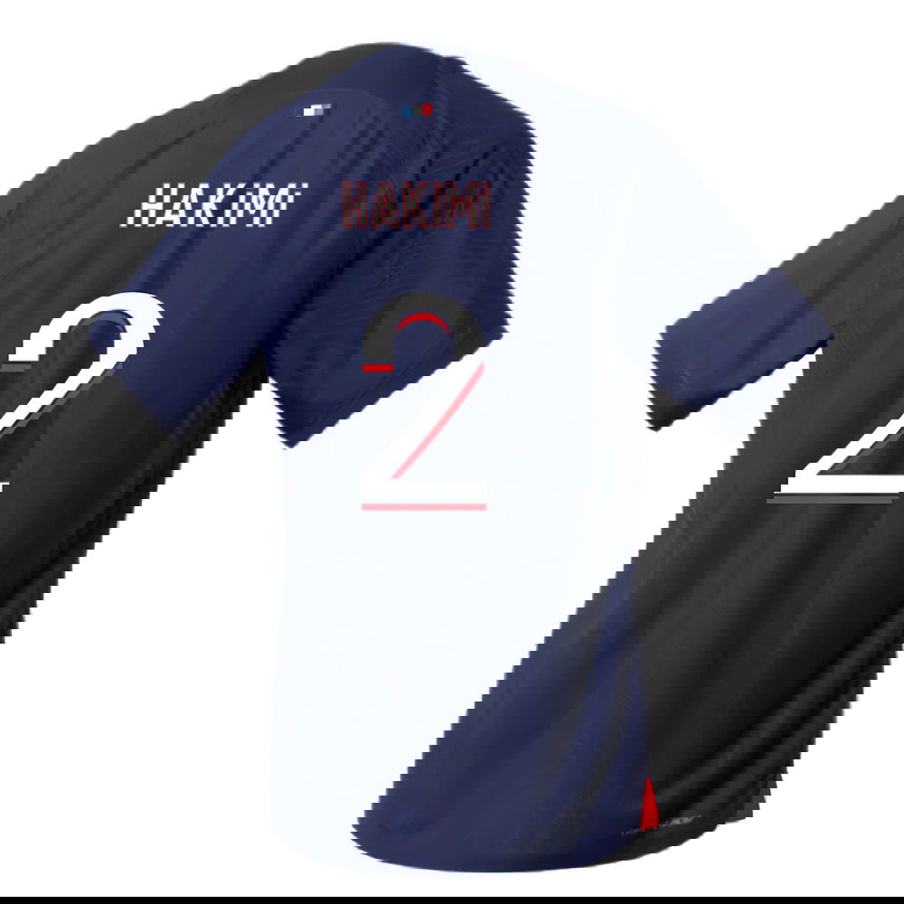 2023-2024 PSG Home Match Authentic Shirt (Hakimi 2)