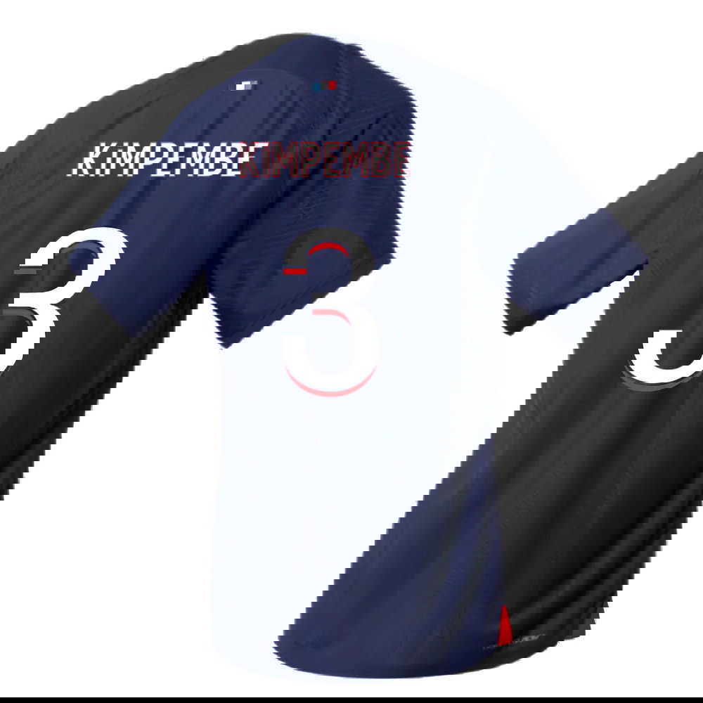 2023-2024 PSG Home Match Authentic Shirt (Kimpembe 3)