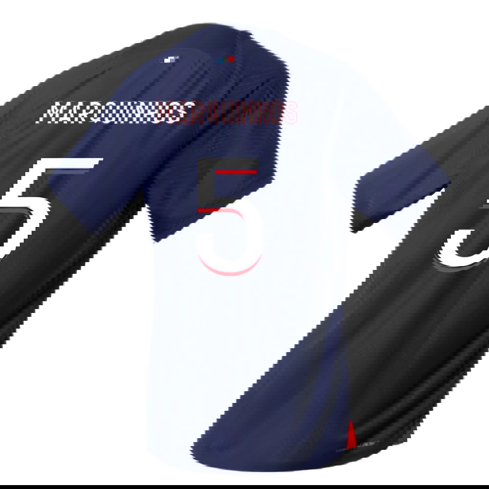 2023-2024 PSG Home Match Authentic Shirt (Marquinhos 5)