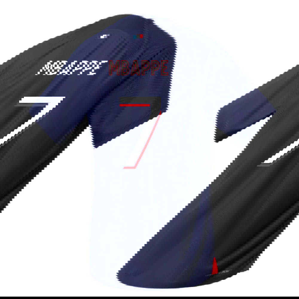 2023-2024 PSG Home Match Authentic Shirt (Mbappe 7)