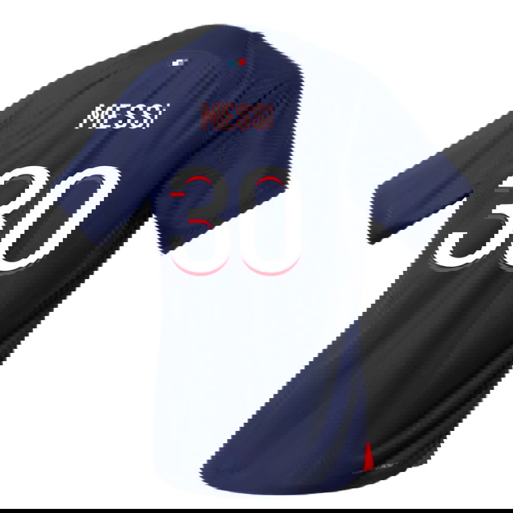 2023-2024 PSG Home Match Authentic Shirt (Messi 30)