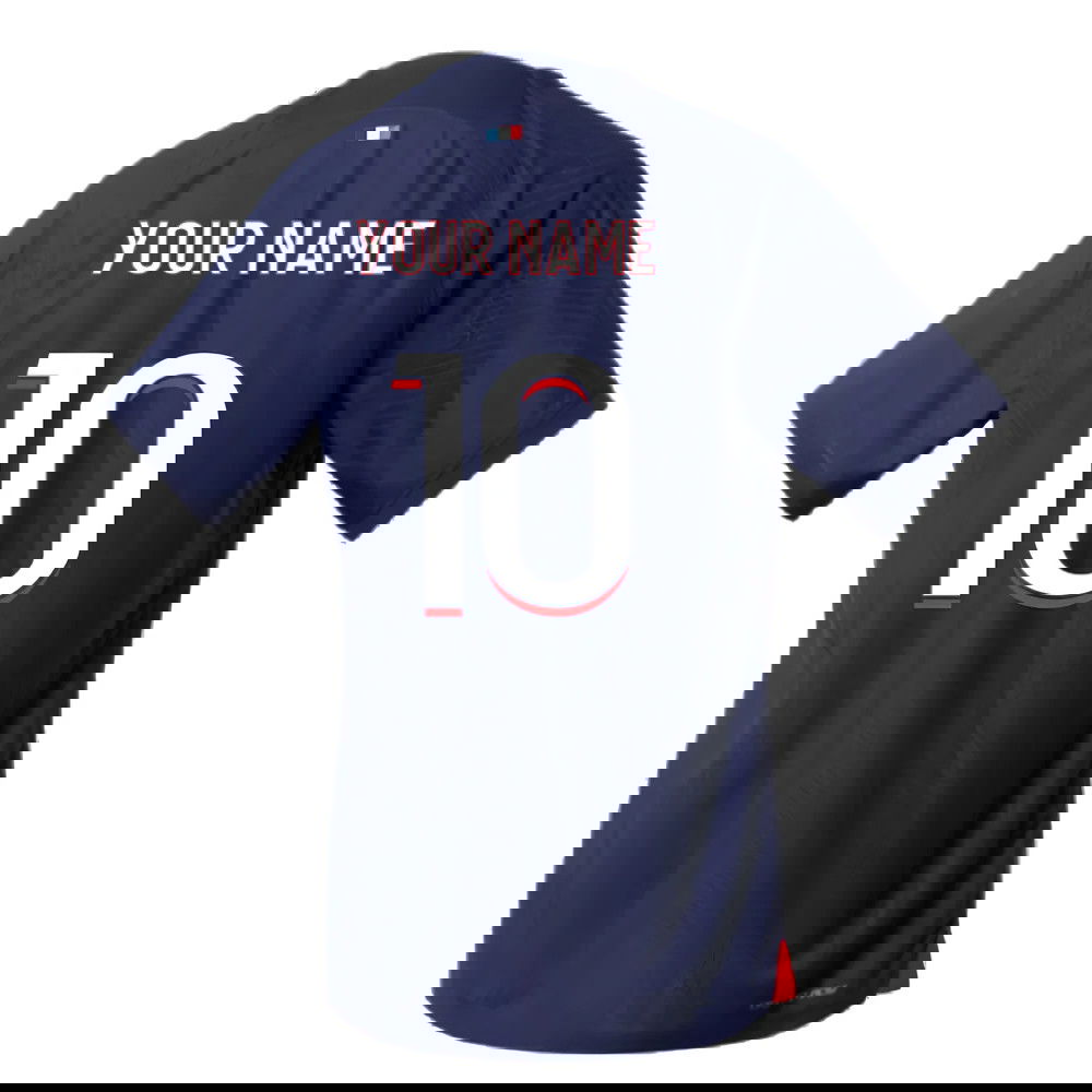 2023-2024 PSG Home Match Authentic Shirt (Your Name)