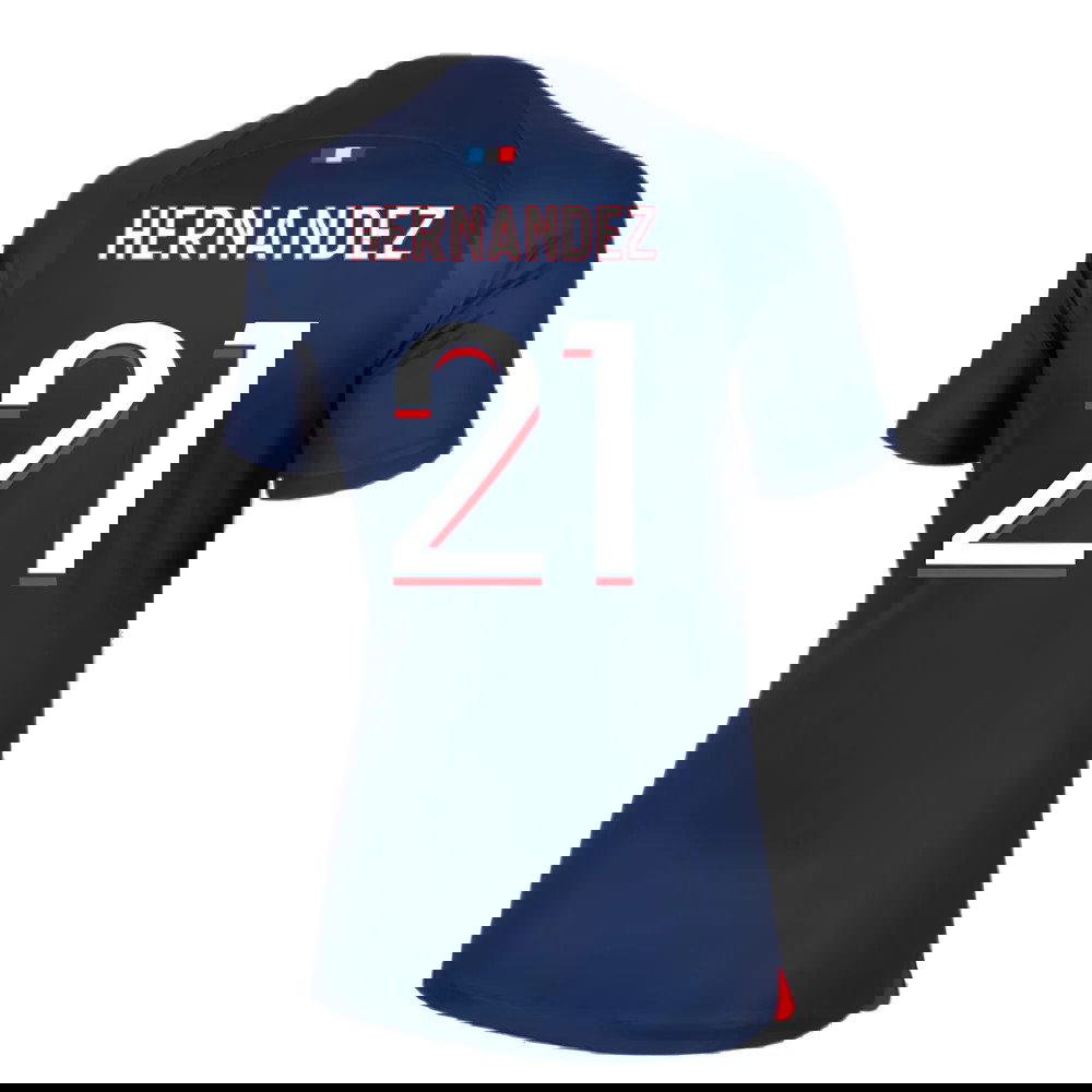 2023-2024 PSG Home Shirt (Ladies) (Hernandez 21)