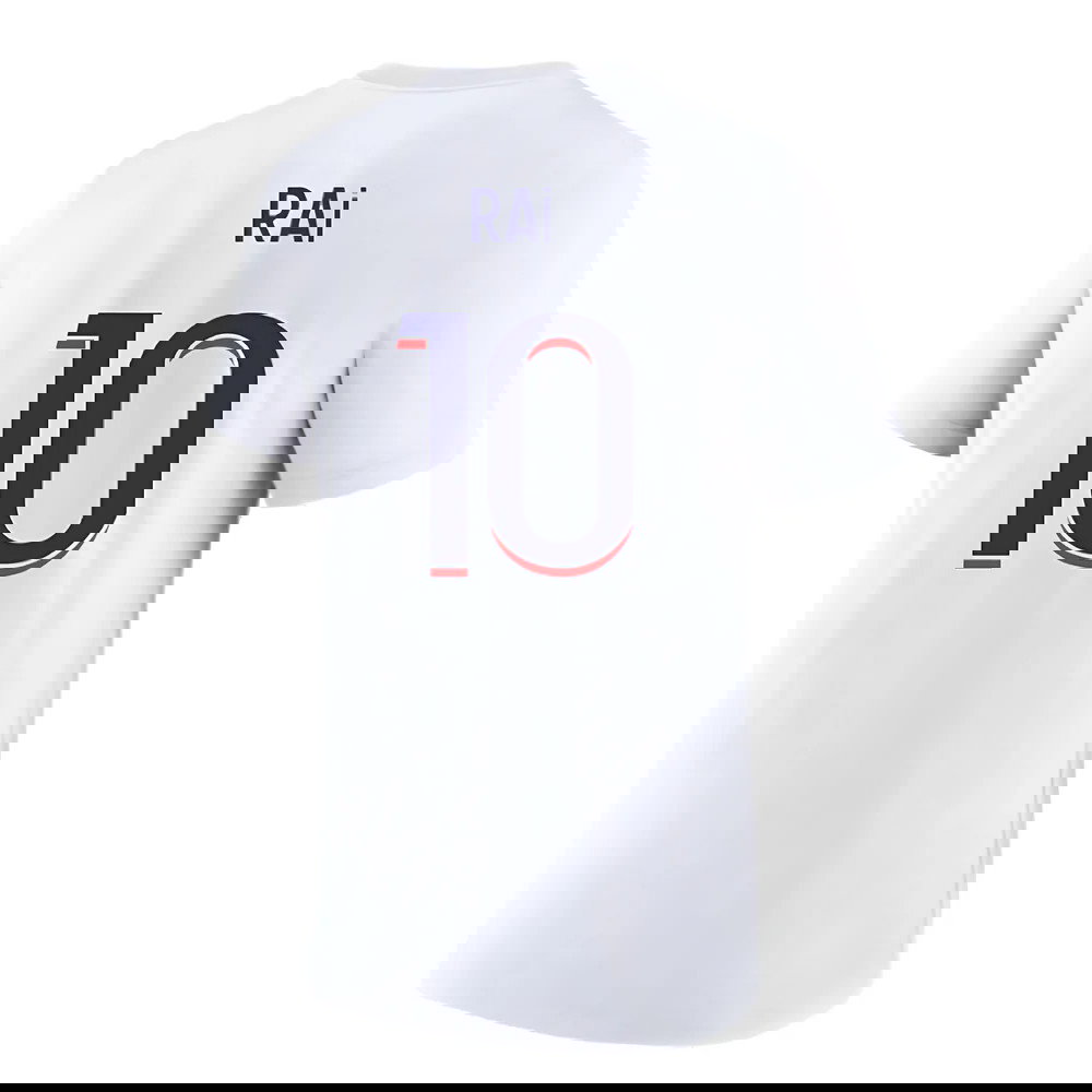 2023-2024 PSG Premium Essentials T-shirt (White) (Rai 10)