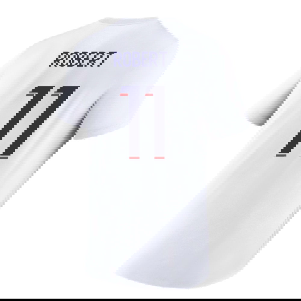 2023-2024 PSG Premium Essentials T-shirt (White) (Robert 11)