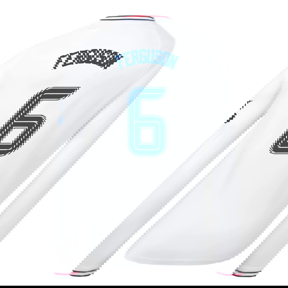 2023-2024 Rangers Away Long Sleeve Shirt (Kids) (Ferguson 6)