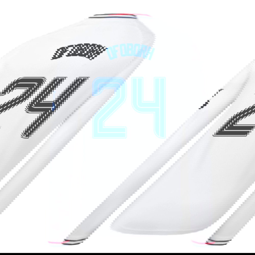 2023-2024 Rangers Away Long Sleeve Shirt (Kids) (Ofoborh 24)