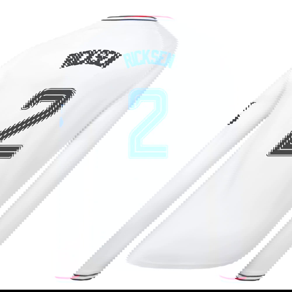 2023-2024 Rangers Away Long Sleeve Shirt (Kids) (Ricksen 2)