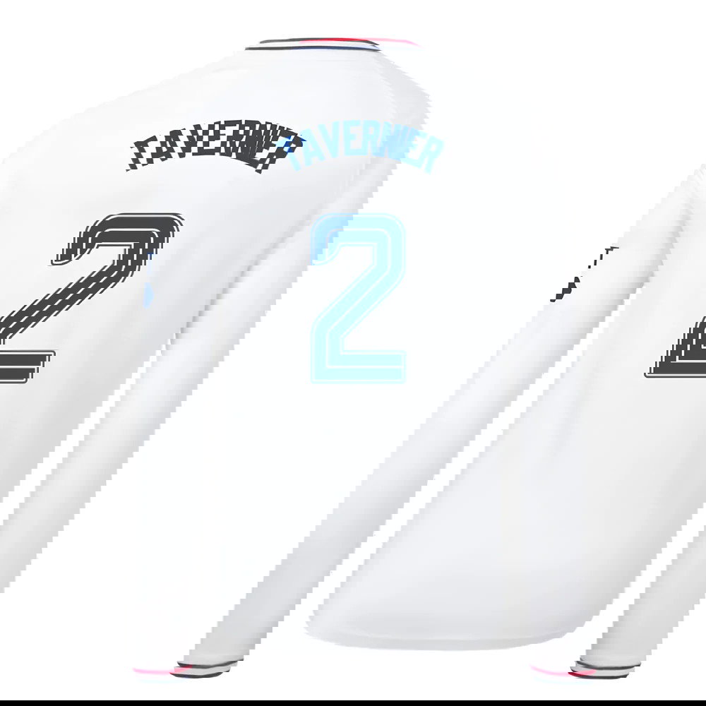 2023-2024 Rangers Away Long Sleeve Shirt (Kids) (Tavernier 2)