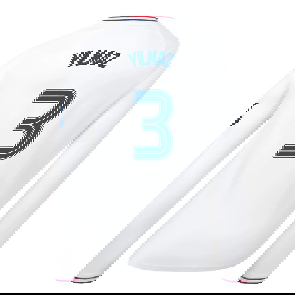 2023-2024 Rangers Away Long Sleeve Shirt (Kids) (Yilmaz 3)