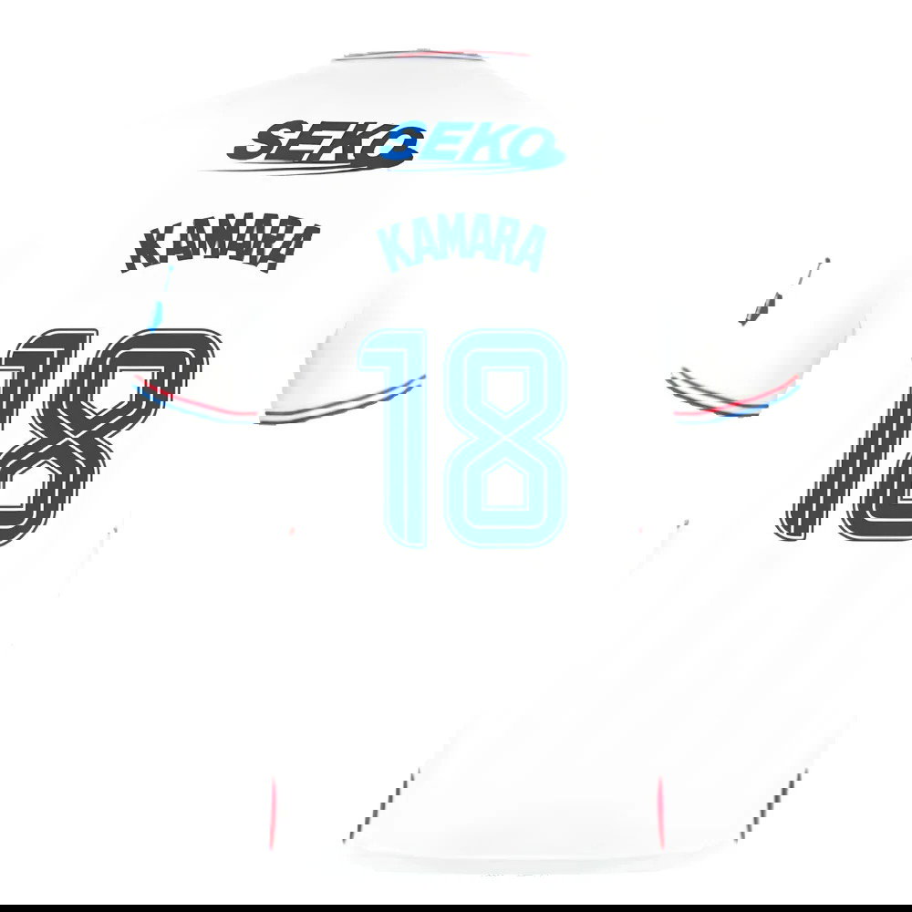 2023-2024 Rangers Away Shirt (Kamara 18)