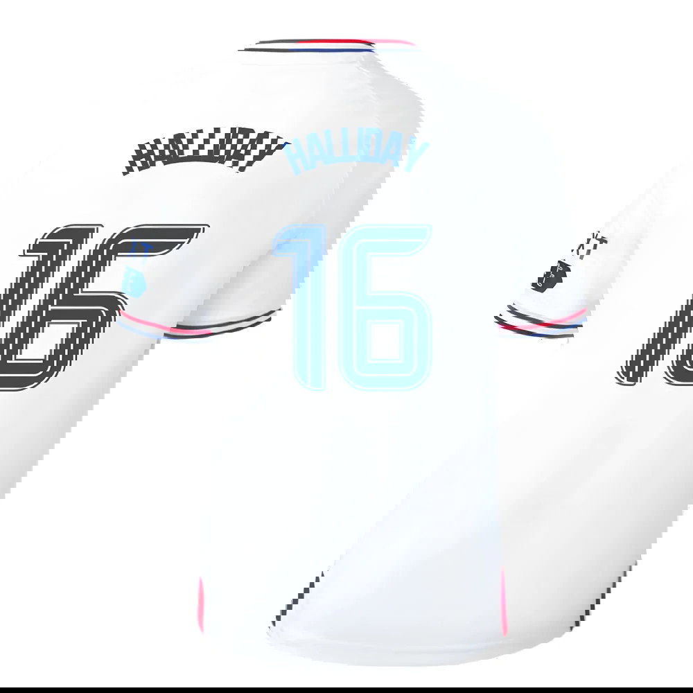 2023-2024 Rangers Away Shirt (Kids) (Halliday 16)