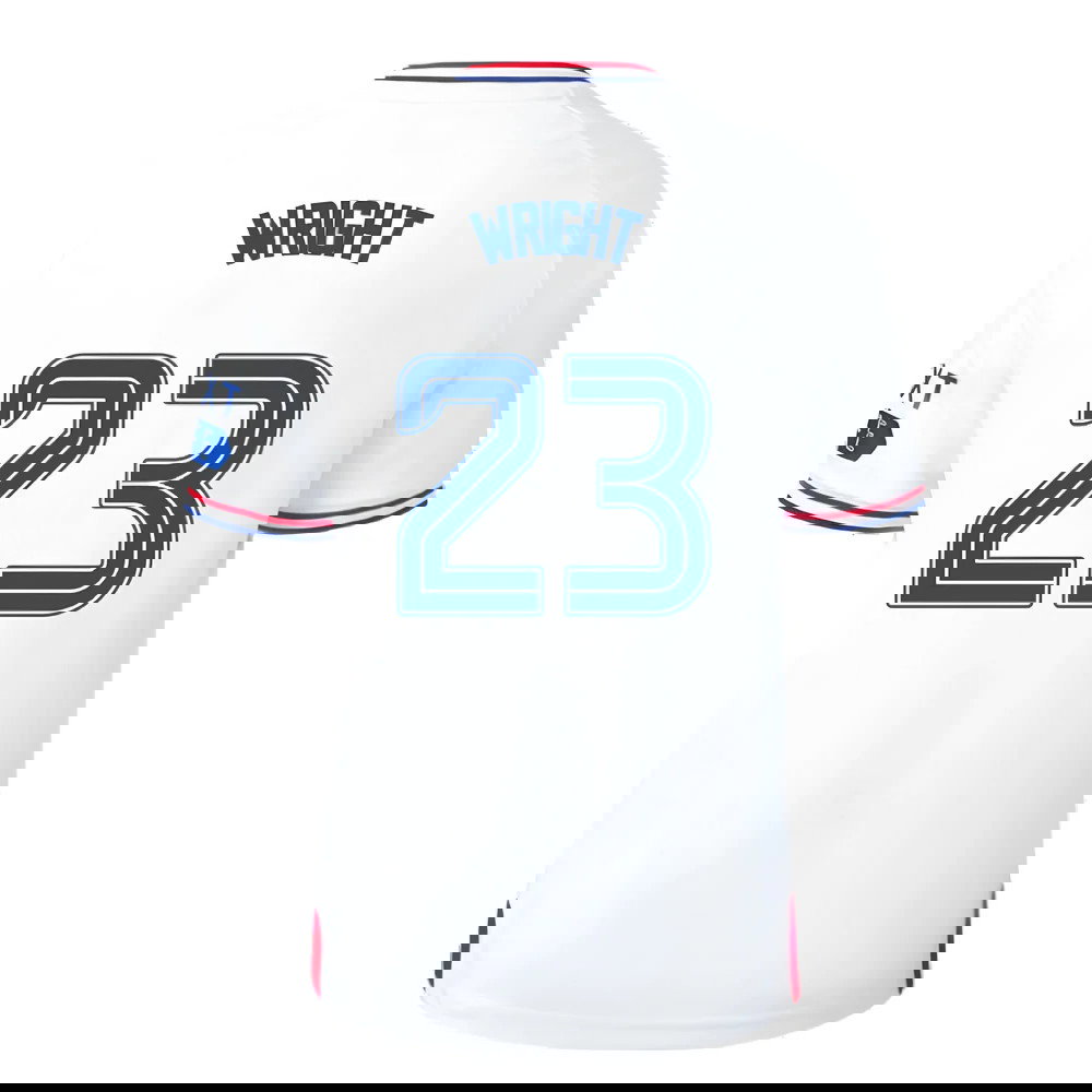 2023-2024 Rangers Away Shirt (Kids) (Wright 23)