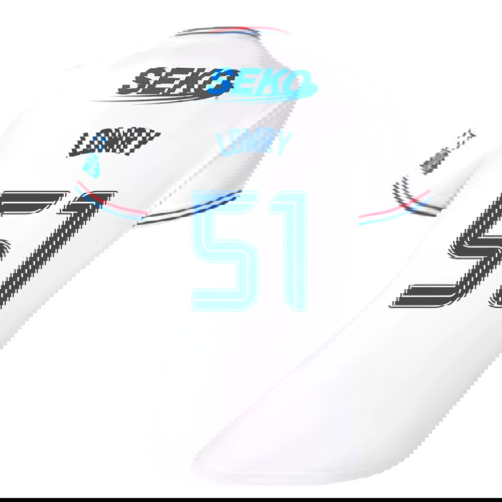 2023-2024 Rangers Away Shirt (Ladies) (Lowry 51)