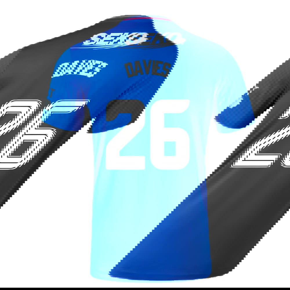 2023-2024 Rangers Home Shirt (Davies 26)