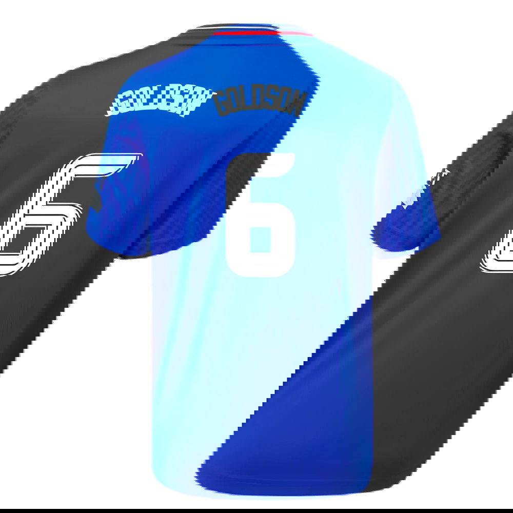 2023-2024 Rangers Home Shirt (Kids) (Goldson 6)