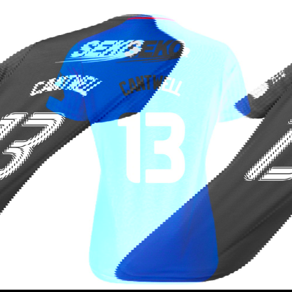 2023-2024 Rangers Home Shirt (Ladies) (Cantwell 13)