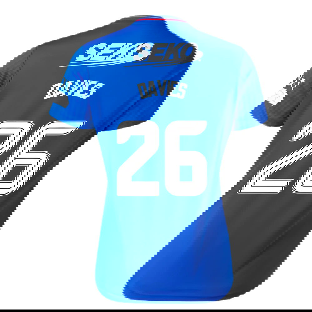 2023-2024 Rangers Home Shirt (Ladies) (Davies 26)