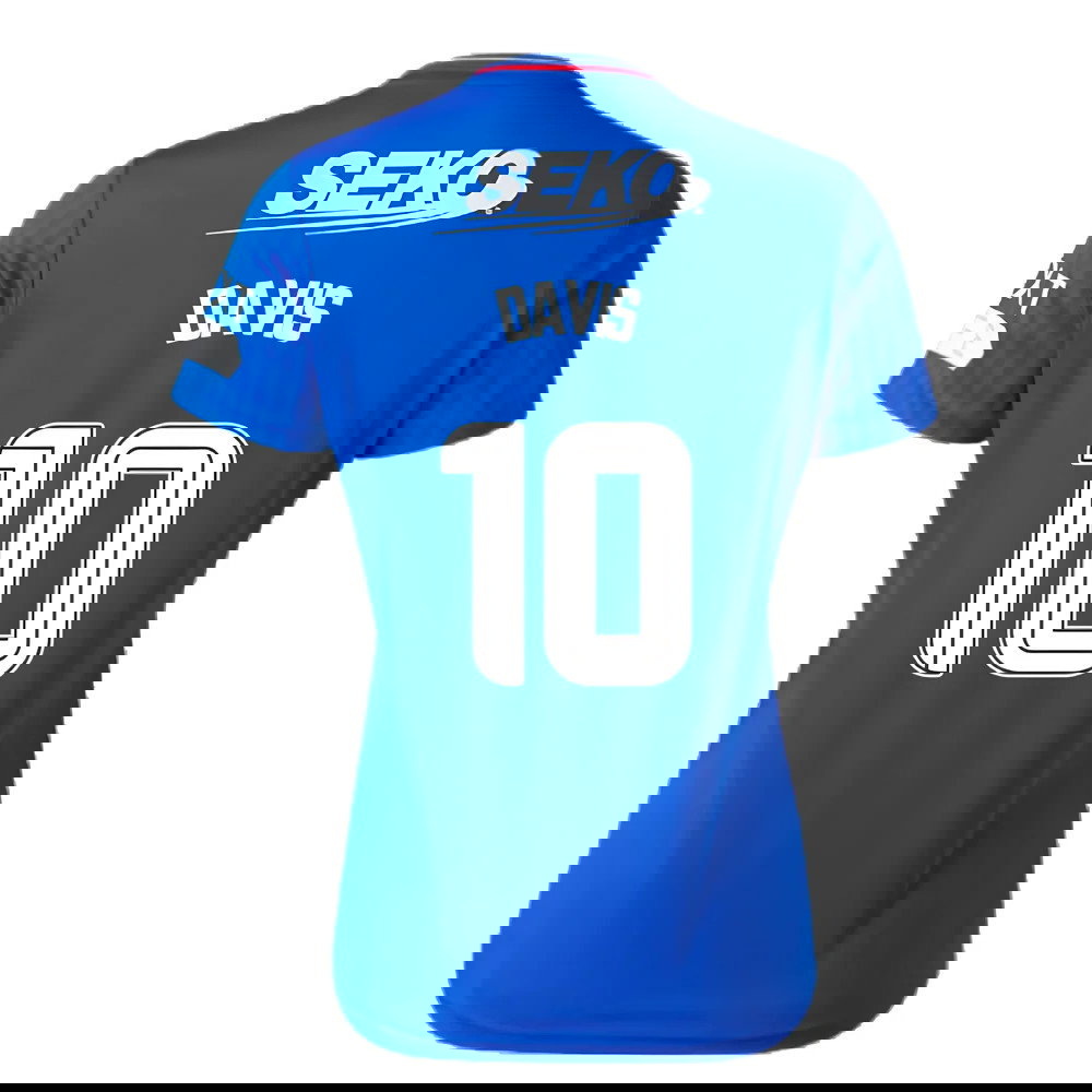 2023-2024 Rangers Home Shirt (Ladies) (Davis 10)