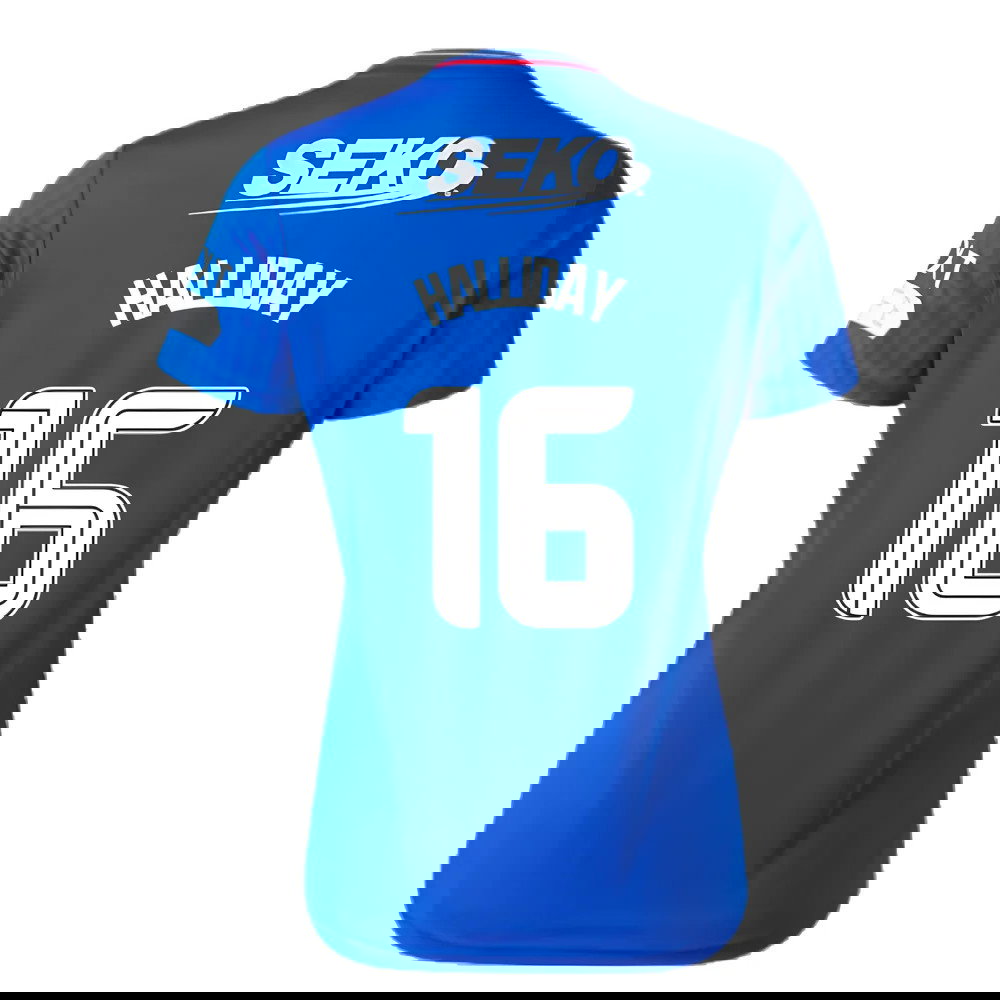 2023-2024 Rangers Home Shirt (Ladies) (Halliday 16)