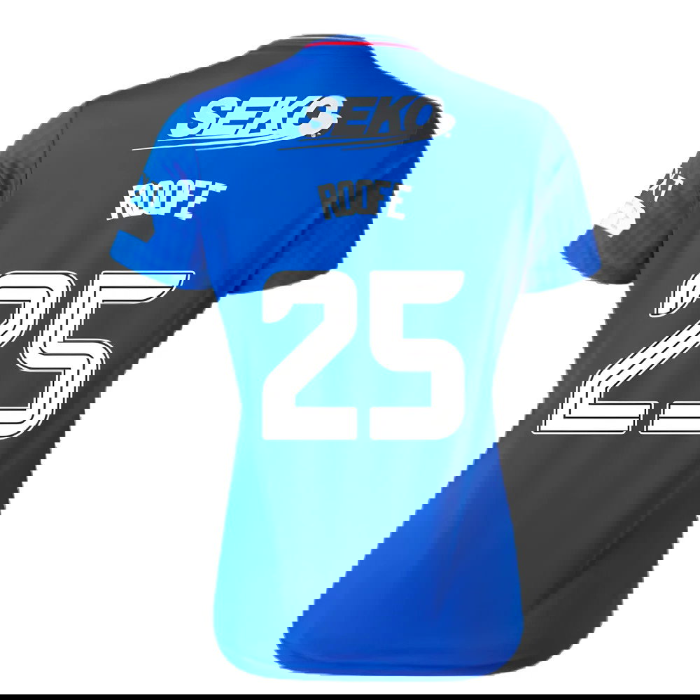 2023-2024 Rangers Home Shirt (Ladies) (Roofe 25)