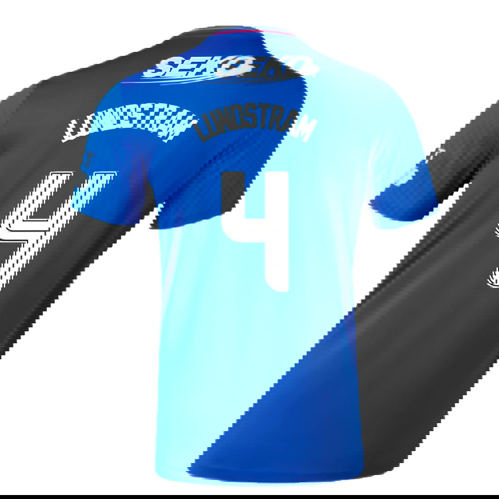 2023-2024 Rangers Home Shirt (Lundstram 4)