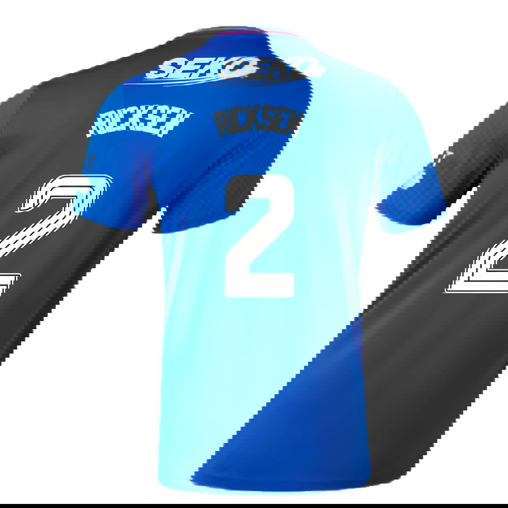 2023-2024 Rangers Home Shirt (Ricksen 2)