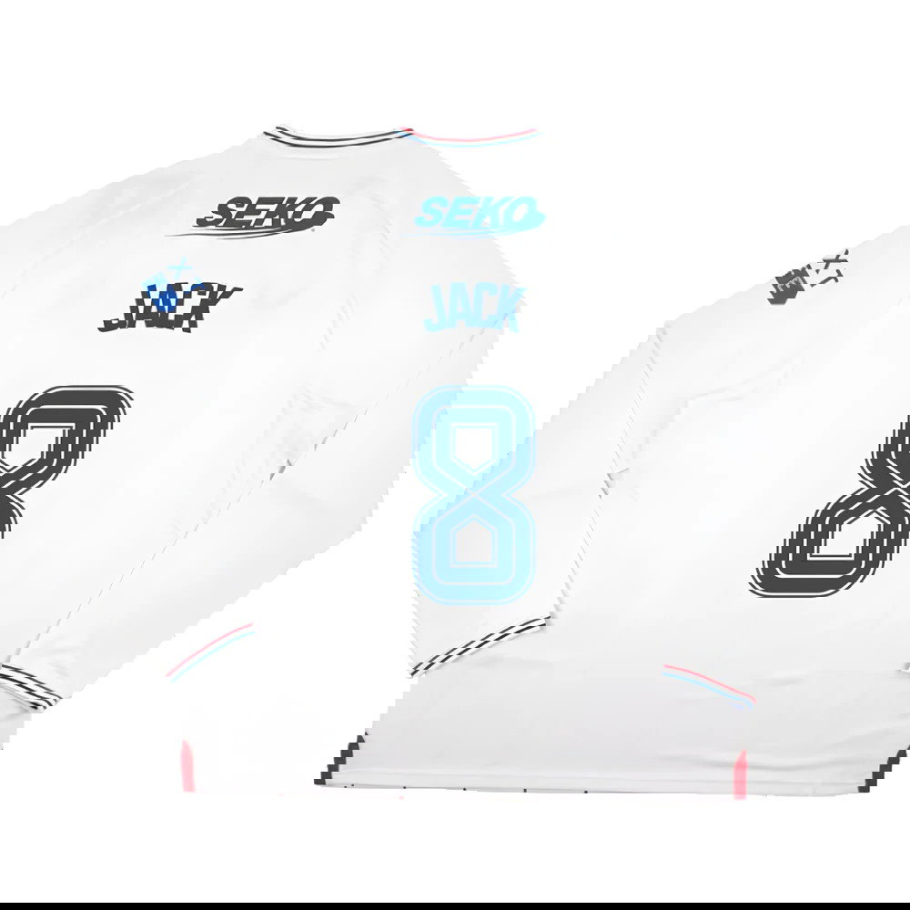 2023-2024 Rangers Long Sleeve Away Shirt (Jack 8)