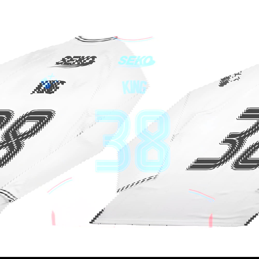 2023-2024 Rangers Long Sleeve Away Shirt (King 38)