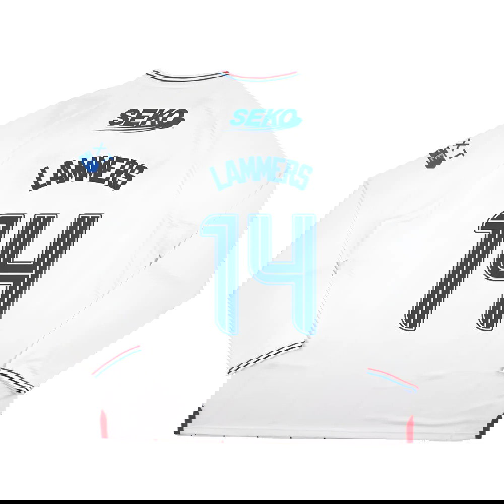 2023-2024 Rangers Long Sleeve Away Shirt (Lammers 14)
