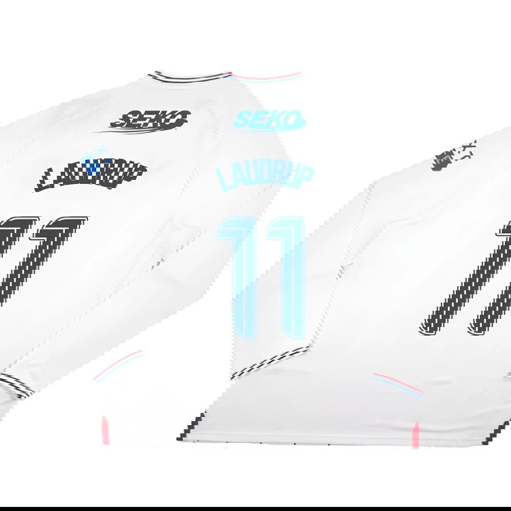 2023-2024 Rangers Long Sleeve Away Shirt (Laudrup 11)